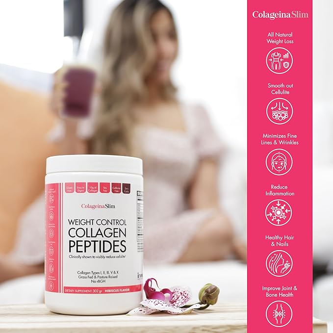 Colageina Slim Weight Control Multi-Collagen Peptides.