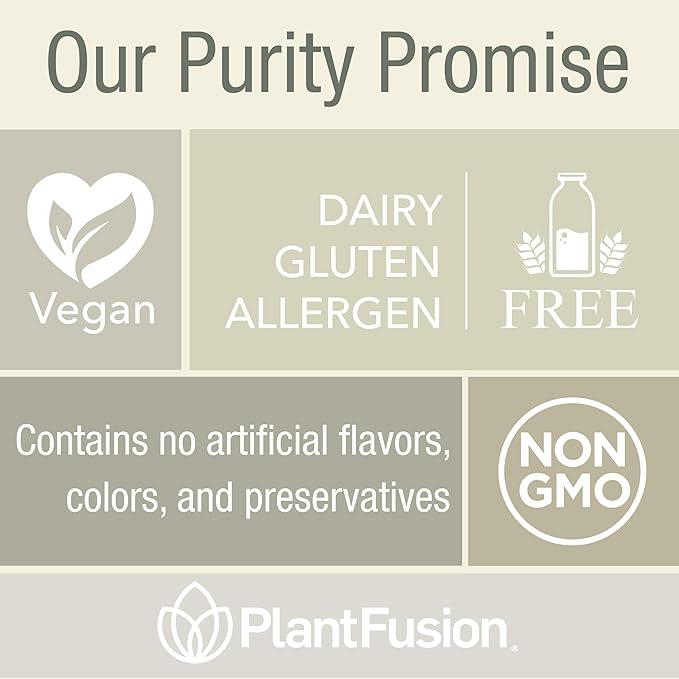 Organic Vegan Protein Powder 18.5 oz, 21 Servings