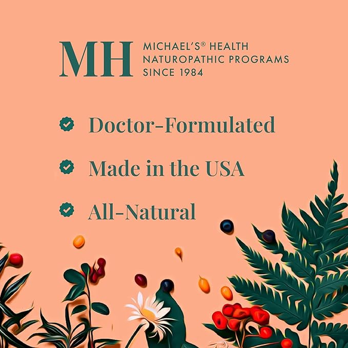 MICHAEL'S Health Naturopathic Programs Teen Boys - 60 Vegetarian Capsules - Daily Multivitamin Supplement - Kosher - 30 Servings