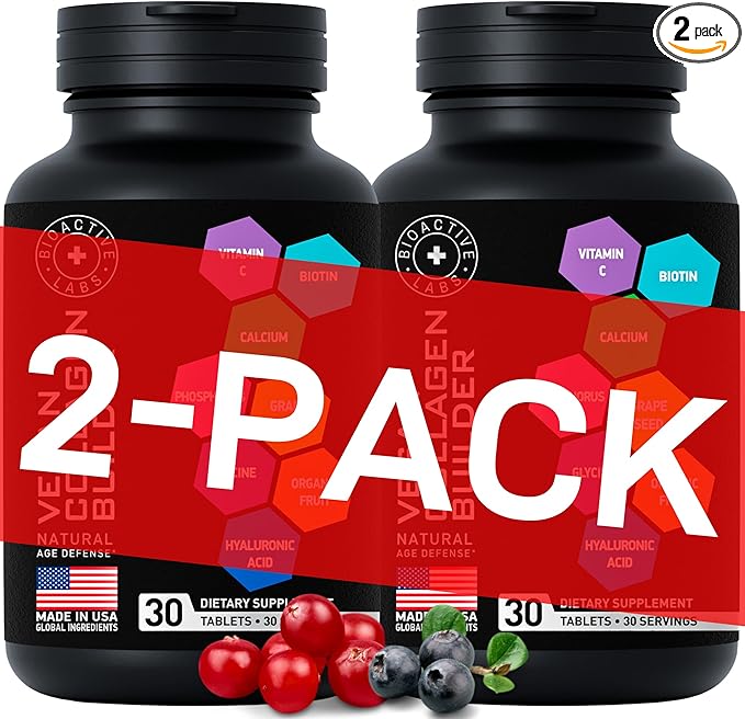 Vegan Collagen Supplements 2-Pack 60 60 Collagen