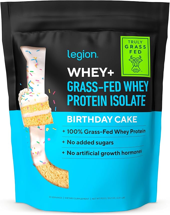 LEGION Whey+ Whey Isolate Protein Powder (30 Serving,