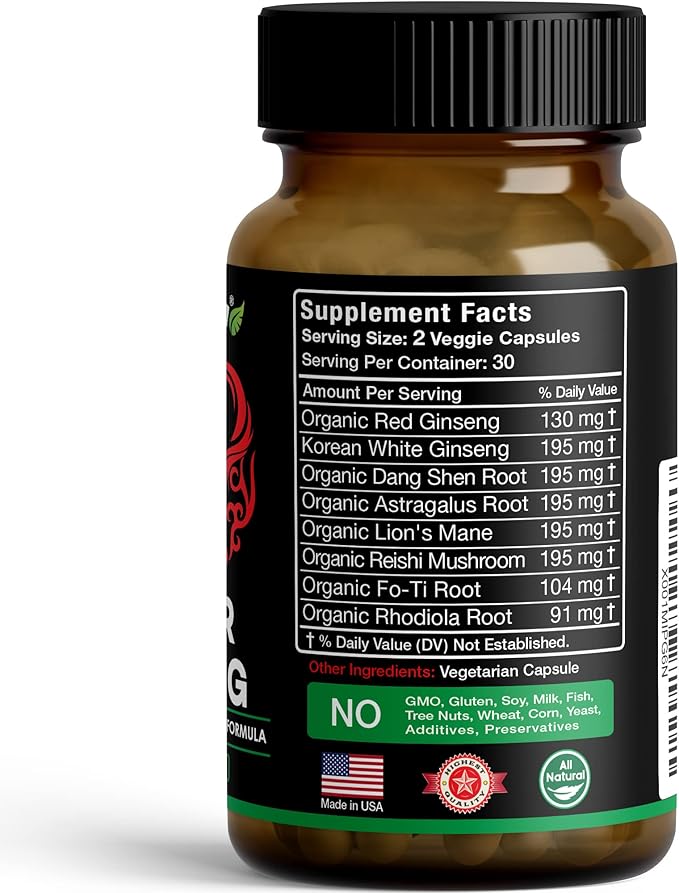 Forever Young Longevity Supplement for Immunity, 60 Caps
