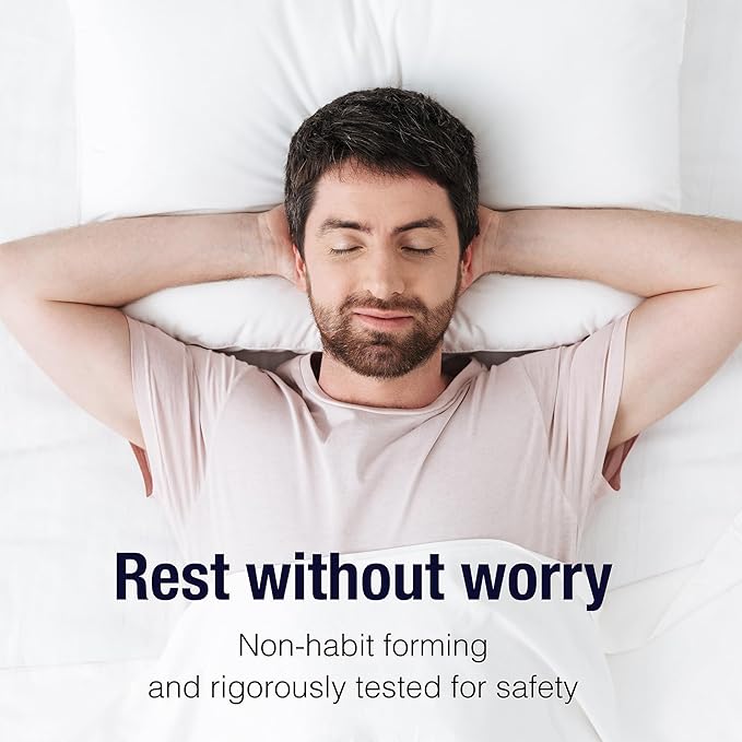 Natural Factors Stress-Relax Tranquil Sleep Extra 5-HTP, Melatonin, 60 tablets (60 servings)