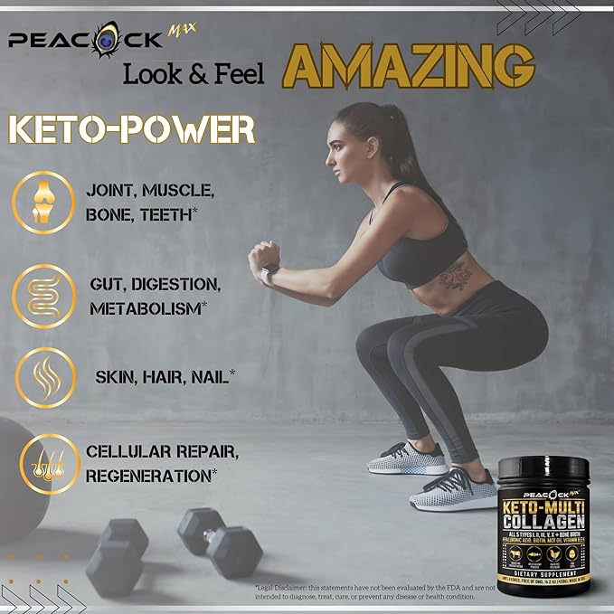Keto Multi Collagen 5 Types 16.2 oz