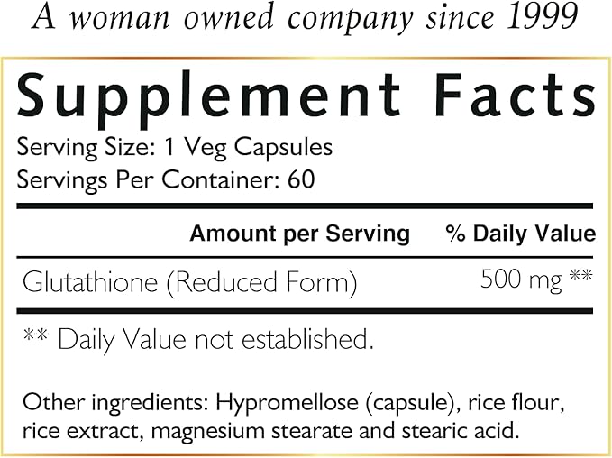 Coco March Molecular Glutathione 500 mg 60 Veg 60 Servings