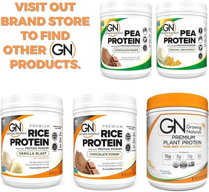 Original Rice Powder 15g Plant Protein 2.8G BCAA, (16.2 Ounce 1))