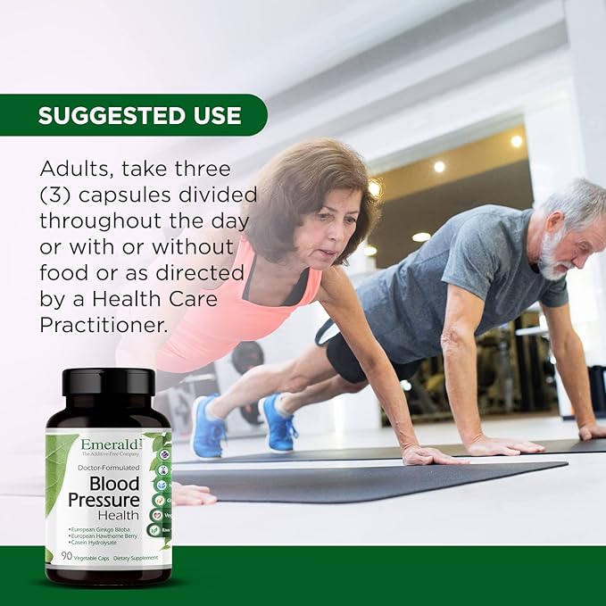 EMERALD LABS Blood Pressure Health 90 Vegetable