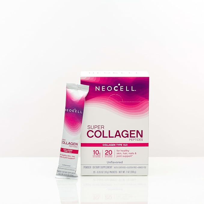 NeoCell Super Collagen Peptides, 10 g 20 Servs, 7 Oz.