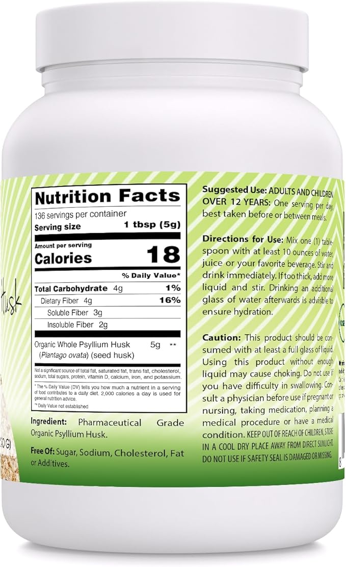 Amazing India USDA Certified Organic Whole (24 Oz)
