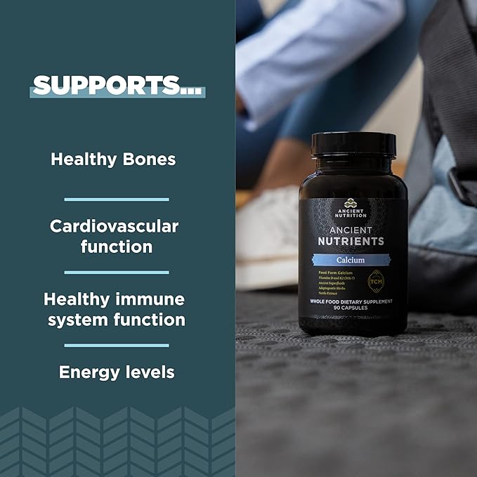Calcium Supplement with Vitamin D and K2 by 90 Ct