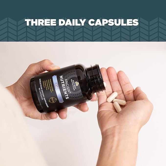 Calcium Supplement with Vitamin D and K2 by 90 Ct