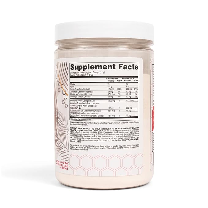 Strong + Sexy Fit Collagen Peptides 20-40 Svg