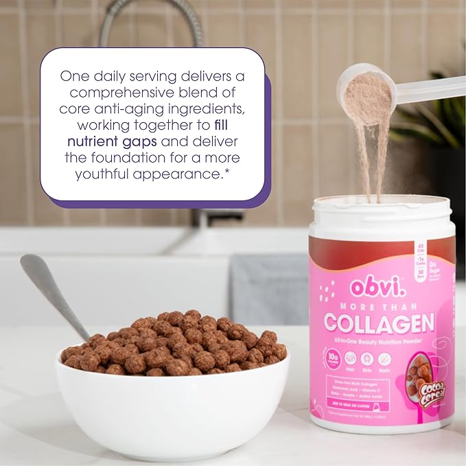 Obvi More Than Collagen Powder 30 Servings