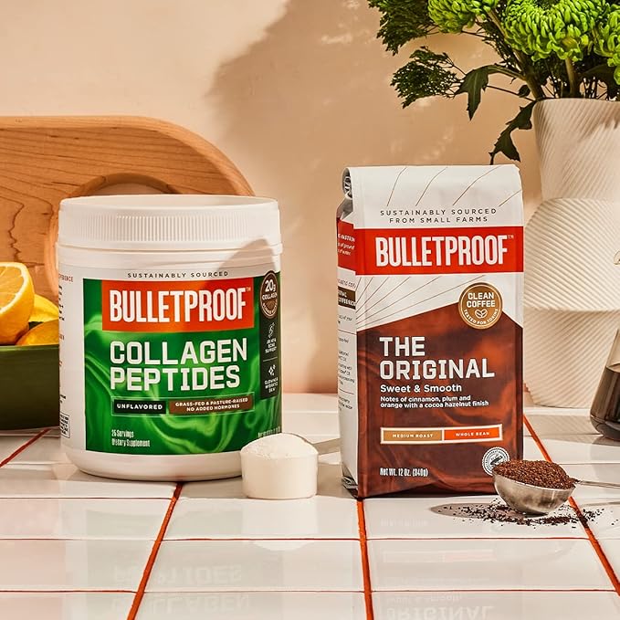 Bulletproof Vanilla Collagen Peptides Powder 14.3 Ounces,