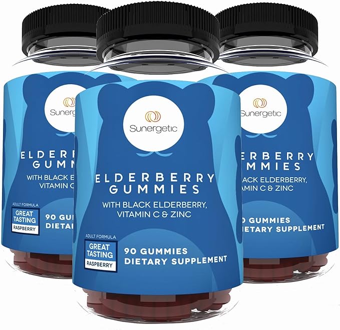 Premium Black Elderberry Gummies – Black 90 Gummies