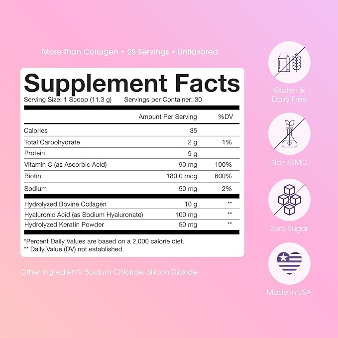 Obvi More Than Collagen Powder 30 Servings