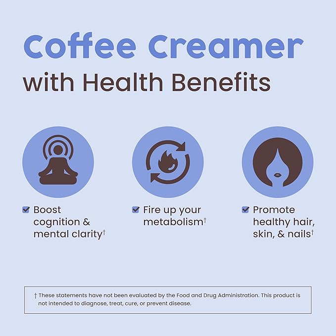 NativePath Keto Coffee Creamer Powder French Vanilla — Keto-Friendly, Non-Dairy & Low Sugar Creamer. Made with Grass-fed Collagen Protein Powder, MCT Oil & Monk Fruit. Soy & Gluten Free (7.1 OZ)