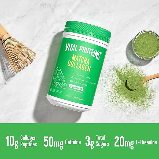 VITAL PROTEINS Matcha Collagen, 12 OZ