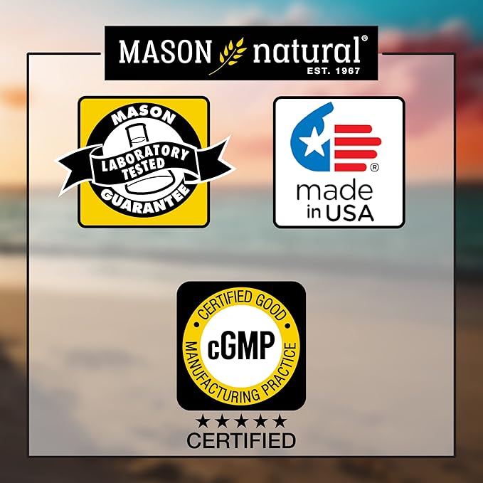 MASON NATURAL Vitamin E 450 mg (1,000 IU) 50 Softgels
