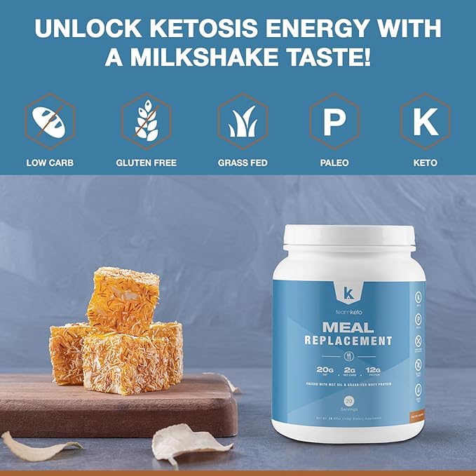 Meal Replacement Powder Gluten Free Contains 100% natural 742g- Salted