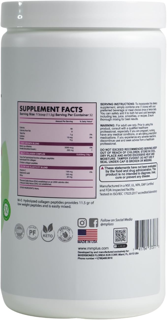 M+S Multi Collagen Complex – Hydrolyzed