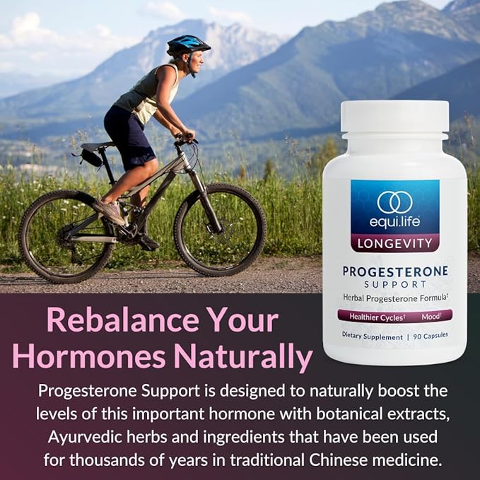 Equilife - Progesterone Support, Hormonal Balance (90 Capsules)
