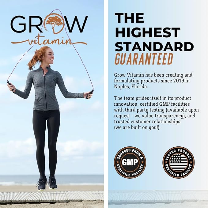 grow vitamin Multi Collagen Capsules, 1800MG 90 Capsules