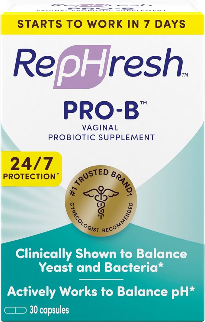 RepHresh Pro-B Probiotic Supplement for Women, 30 Oral