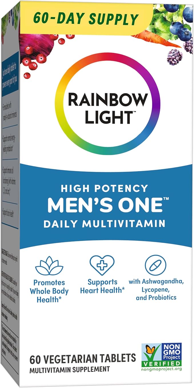 Rainbow Light Multivitamin for Men, Vitamin 60 Tablets