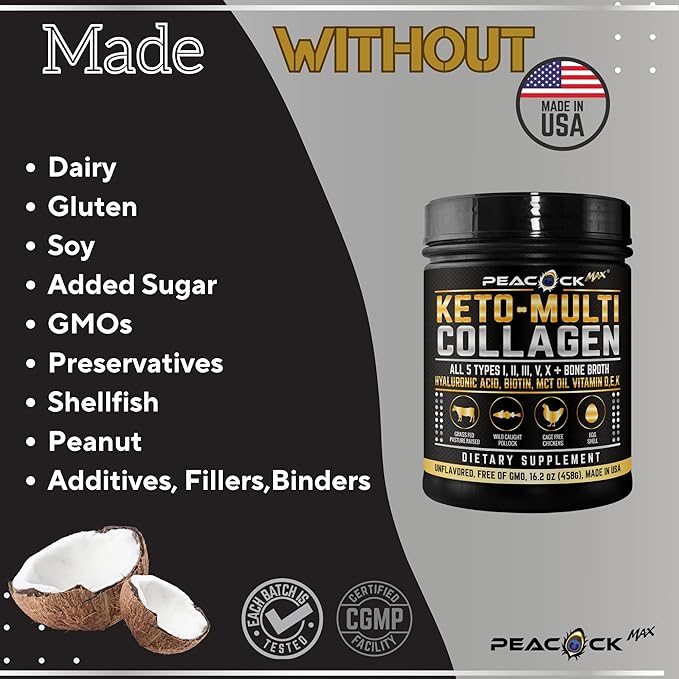 Keto Multi Collagen 5 Types 16.2 oz