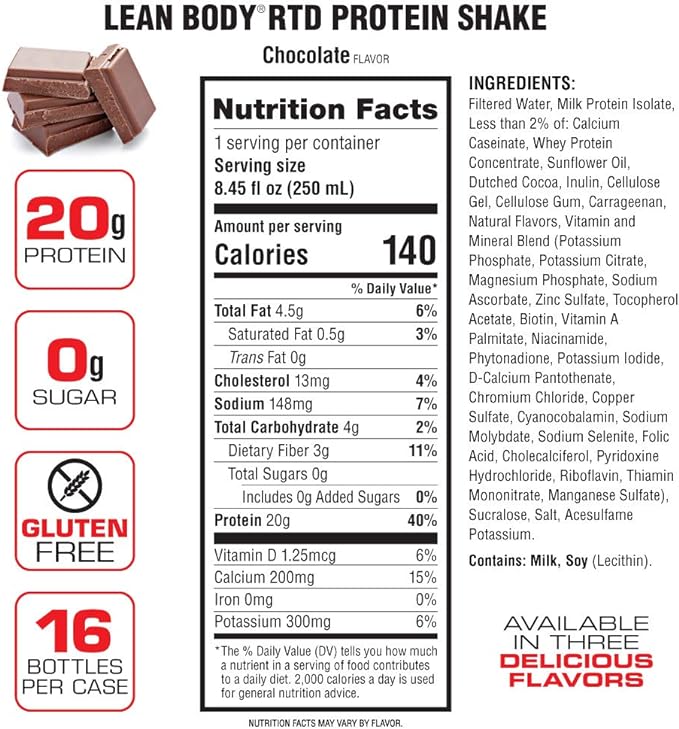 LABRADA NUTRITION - Lean Body RTD 20 grams 16)