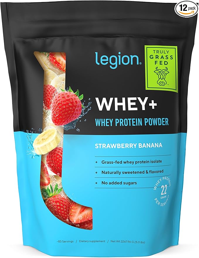 LEGION Whey+ Whey Isolate Protein Powder 5 Pounds