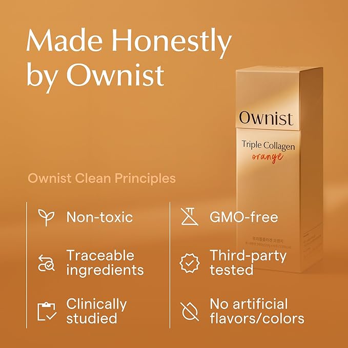 Triple Collagen Liquid Packets On-The-Go 14 Individual