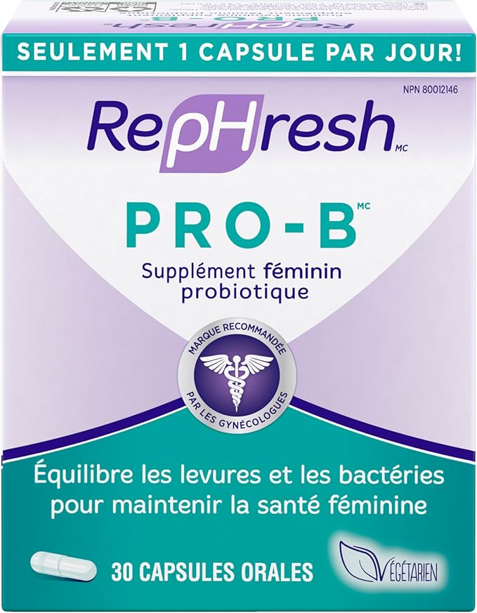 Rephresh Pro-B Probiotic Supplement for Women, 30 Oral