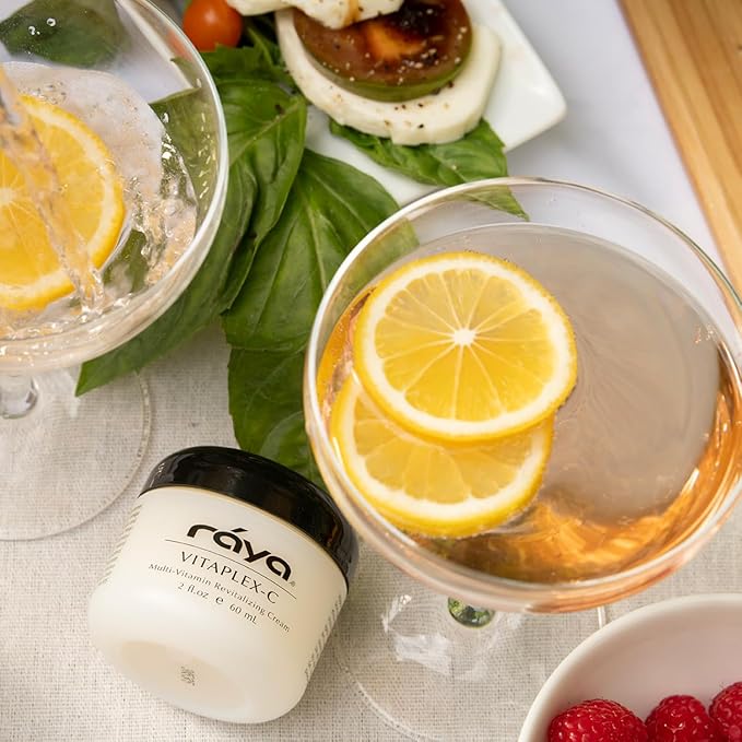 Raya Vitaplex-C Cream (305) | Moisturizing, Multi-Vitamin, Anti-Aging, and Revitalizing Face Cream for Dry, Mature, and Damaged Skin | Tones and Firms | Helps Reduce Fine Lines and Wrinkles