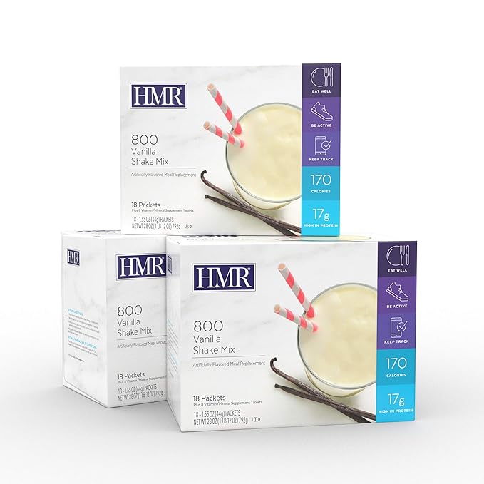 HMR "Classic" 800 Shake Meal Replacement Mix 17g of 18 Single