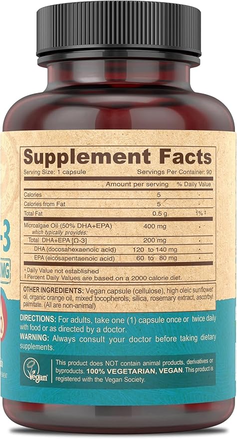 DEVA Vegan Omega-3 DHA-EPA, from Micro 90 Vegan 2)