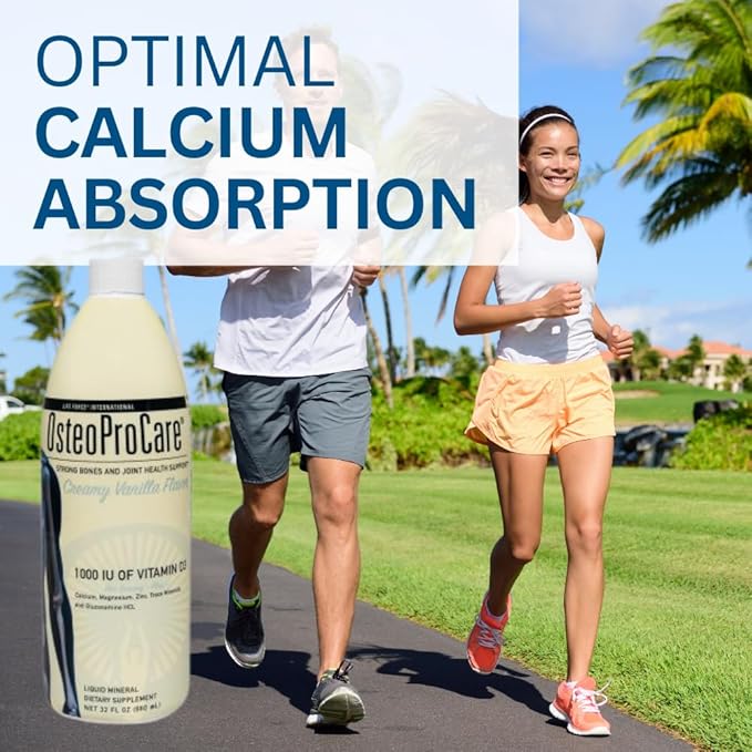 Youngevity Life Force OsteoProCare Joint Juice 600mg Calcium, 300mg Magnesium, 2000 IU D3 per
