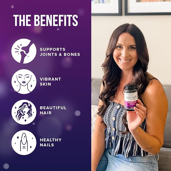 Vitauthority Multi Collagen Pills for Women 30 Servings