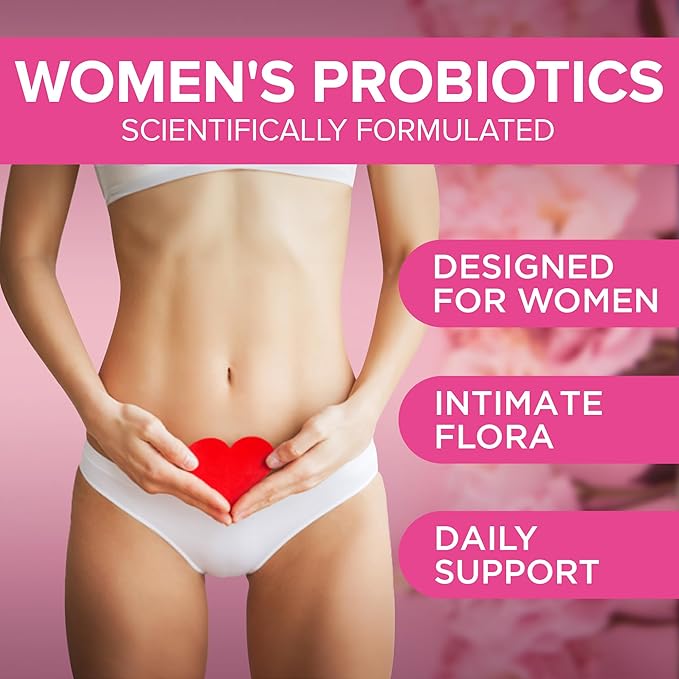 Probiotics for Women 240 Tablets | Supports Vaginal & Digestive Health | Daily Support for Women | 3 Billion CFU | Probiotic Supplement Made in The USA (240, Women's Probiotics)