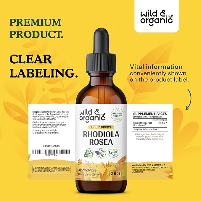 Rhodiola Rosea Tincture 2 fl