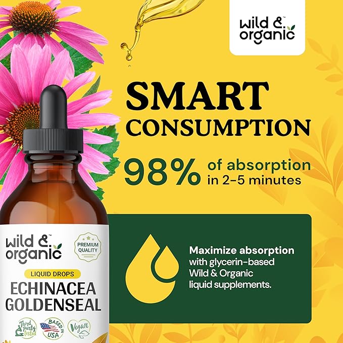 Echinacea Goldenseal Tincture 4 oz