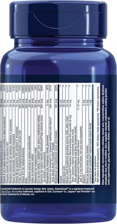 Life Extension Two-Per-Day Multivitamin – Daily 60 Tablets
