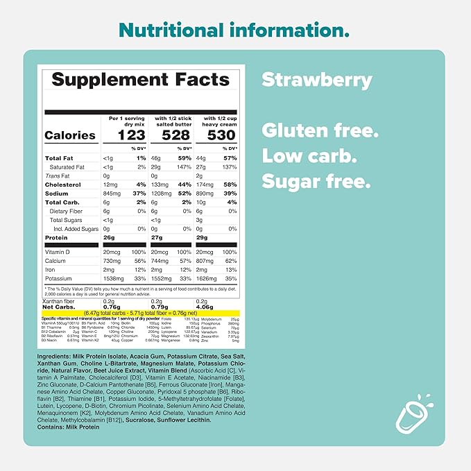 Keto Chow Strawberry 21 Meal
