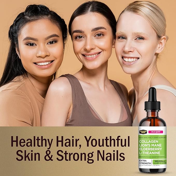 Collagen Mojo - Liquid Collagen 100,000mcg, 2 2 Oz
