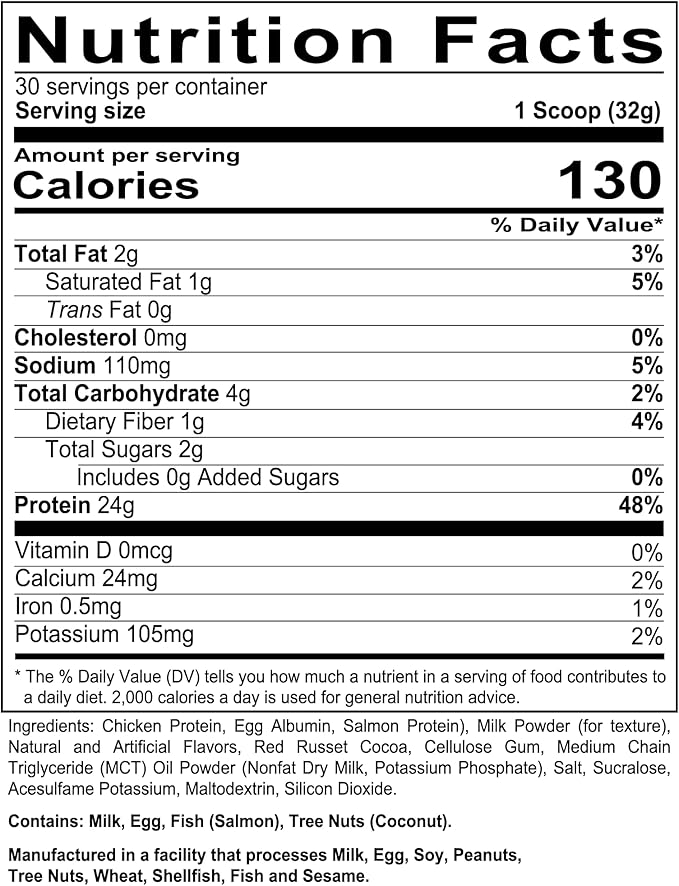 REDCON1 x Mossy Oak MRE Lite Whole Food Protein Powder, Chocolate Moose - Low Carb & Whey Free Meal Replacement with Animal Protein Blends - Easy to Digest Supplement Made with MCT Oils (30 Servings)