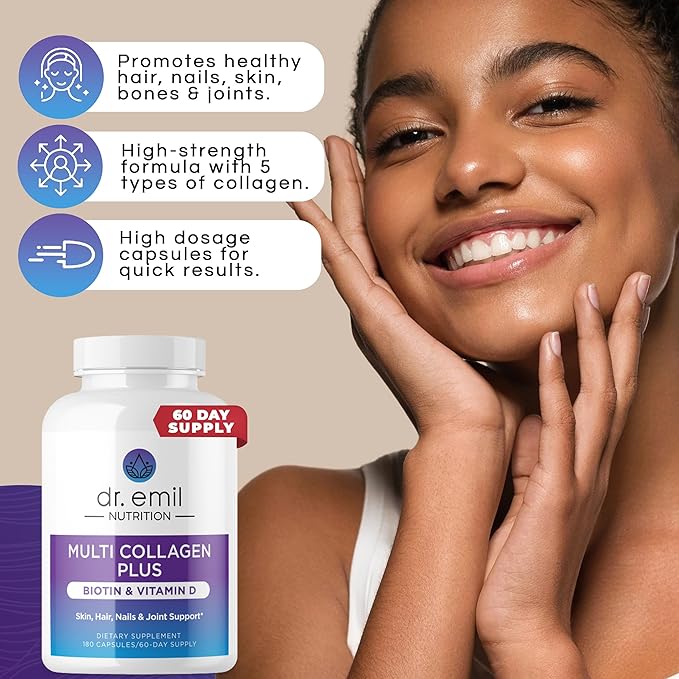 DR. EMIL NUTRITION Multi Collagen Peptides 60 Servings