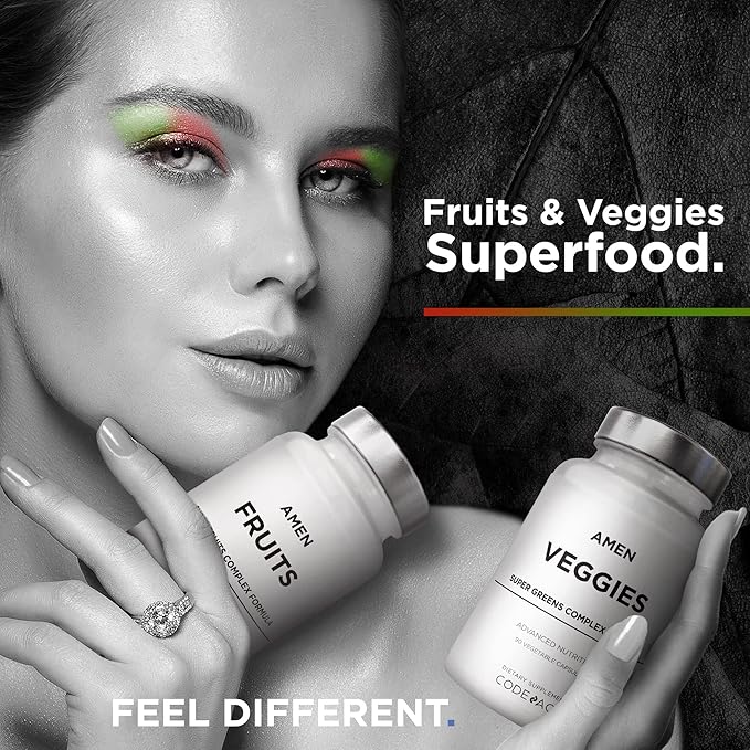 Amen Fruits + Veggies Vitamins Bundle, 180 ct