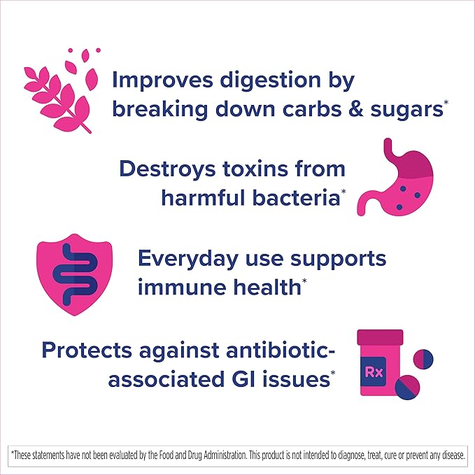 Florastor Kids Dual Action Probiotic Supplement, 20 Easy-to
