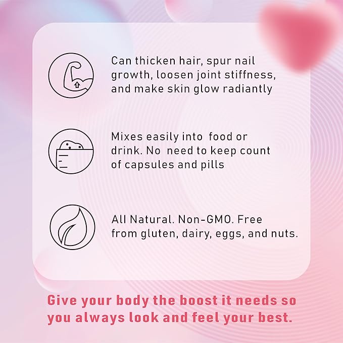 GDME Multi Collagen Peptides Powder for Women - Type I, II, III, V, X - Hydrolyzed Collagen Peptides, Supports Skin Hair Nail & Joint, Grass-Fed, Non-GMO, 120 Capsules